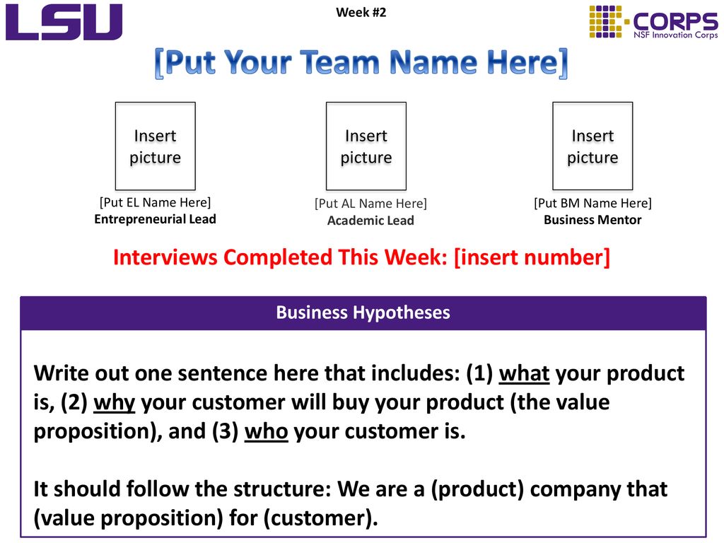 [Put Your Team Name Here] - Ppt Download